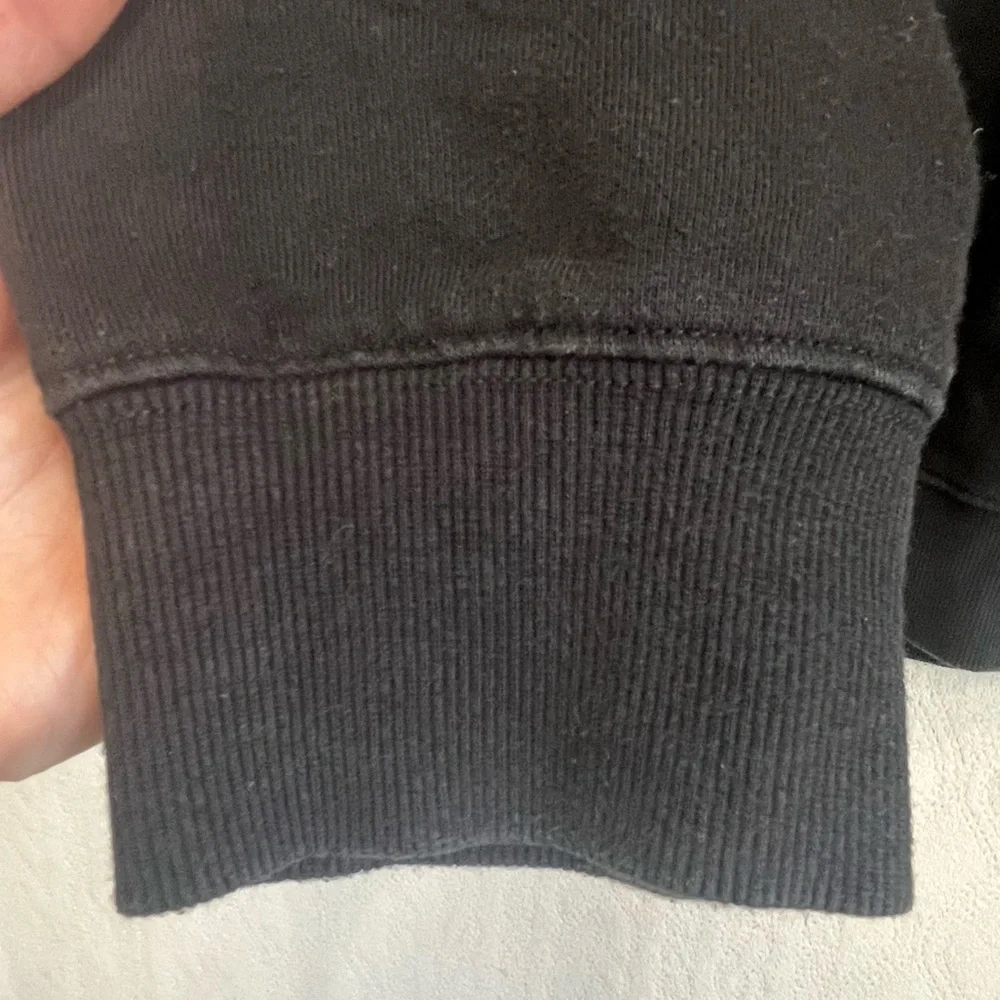 True Religion Arch Logo Black Crew Neck Sweatshirt Sz Small Unisex